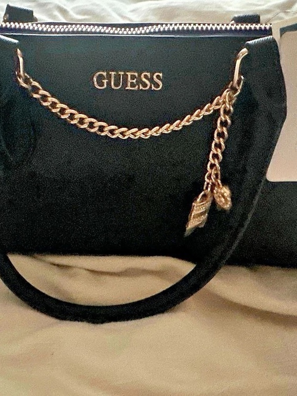 GUESS Black Shoulder Bag
